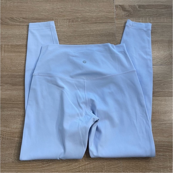 Lululemon Women’s Double Lined Align 28” Full Length Leggings-Size 10-Lilac - Picture 4 of 5